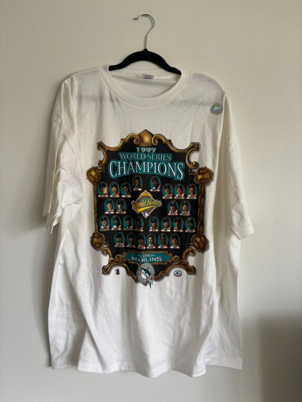 1997 Florida Marlins tshirt vintage XL